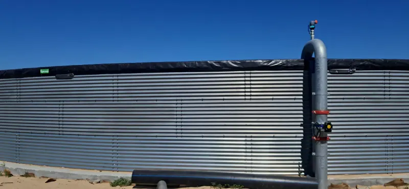 Depósito Genap em Aço Galvanizado